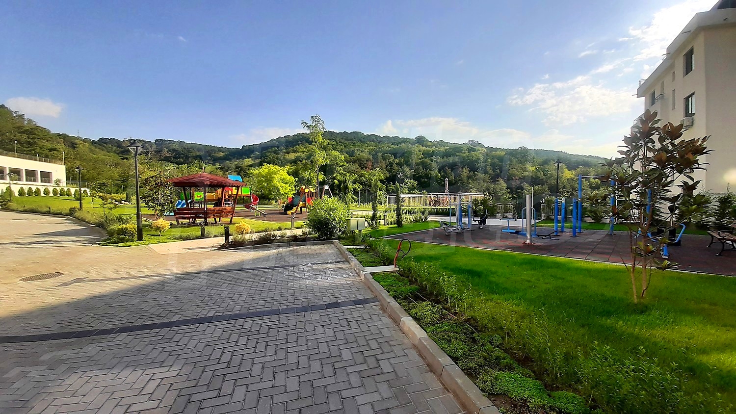 outside, green area, garden