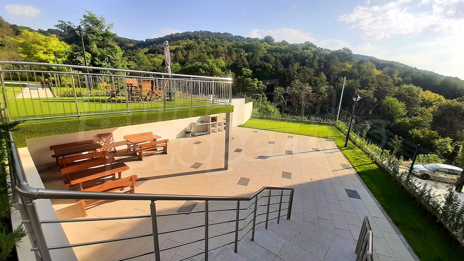 outside, green area, garden