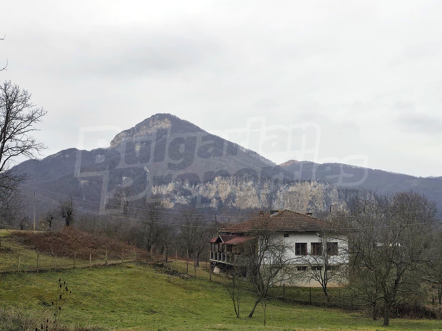 outside, mountain, green area, facade