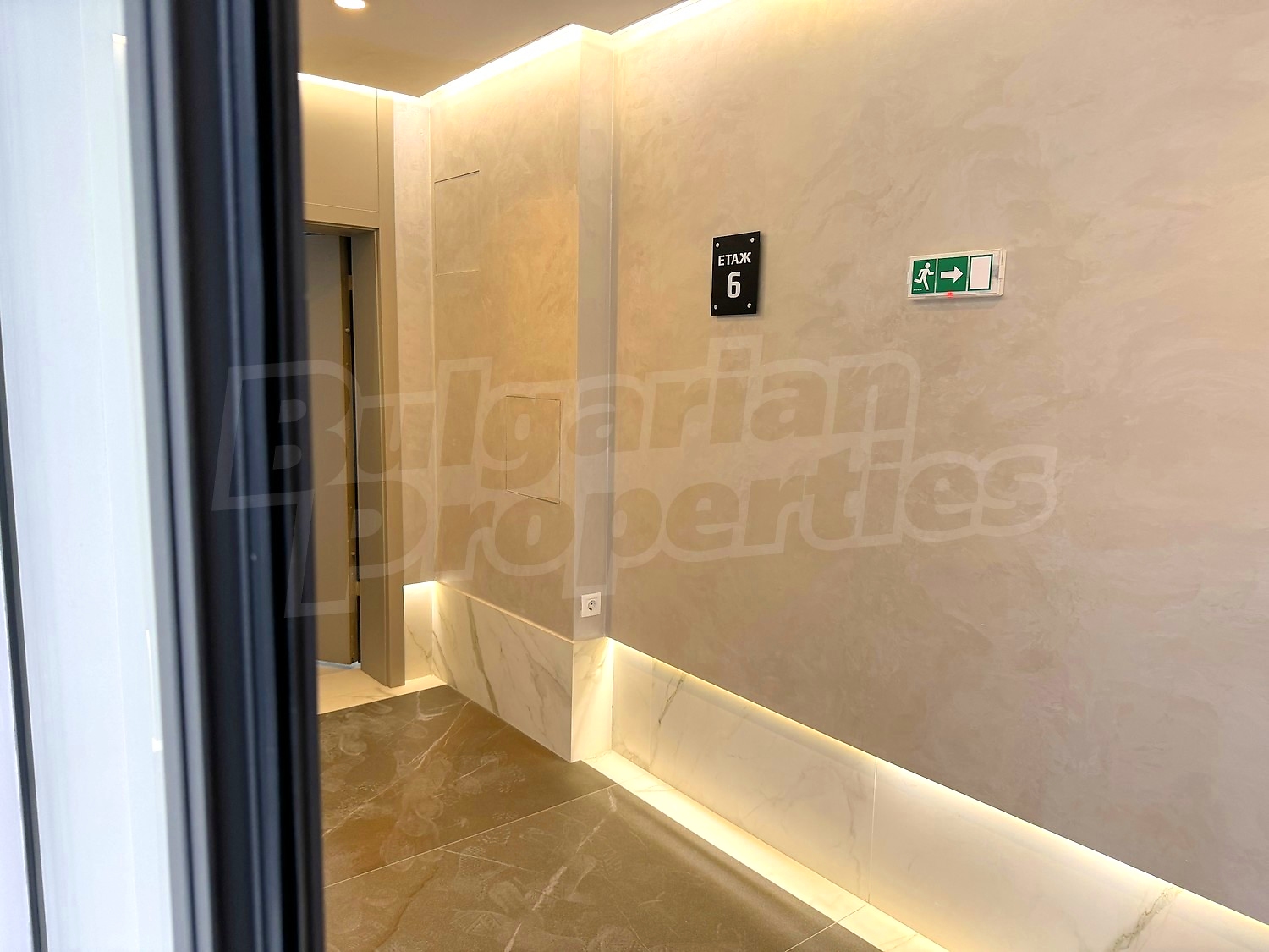 inside building entrance
