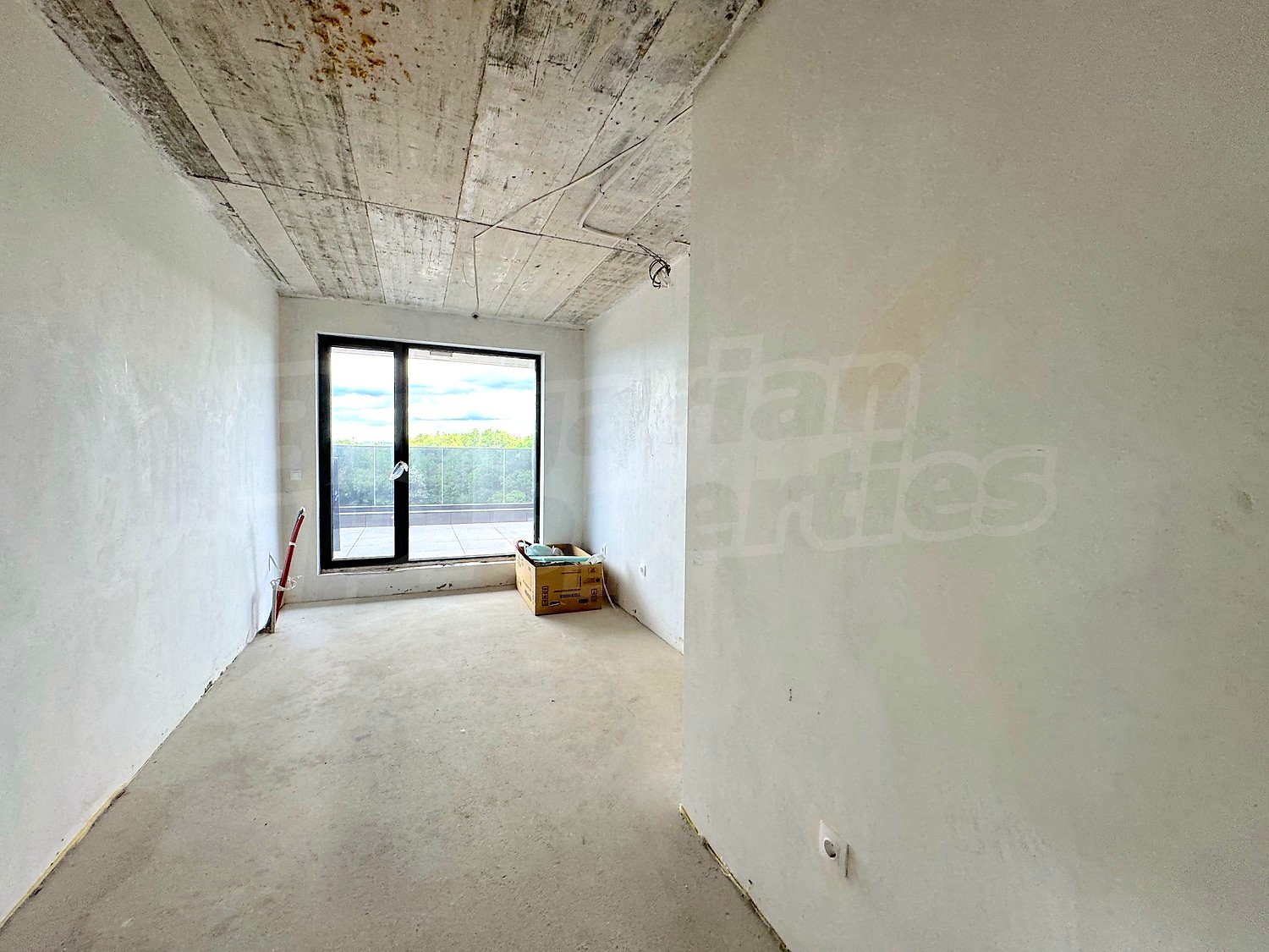 inside, view from balcony