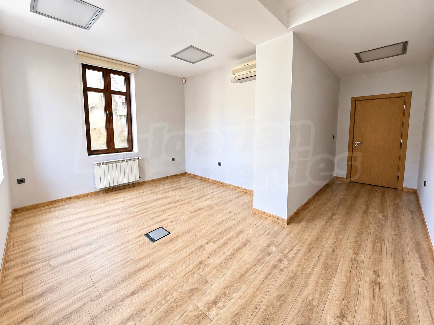 inside, unfurnished