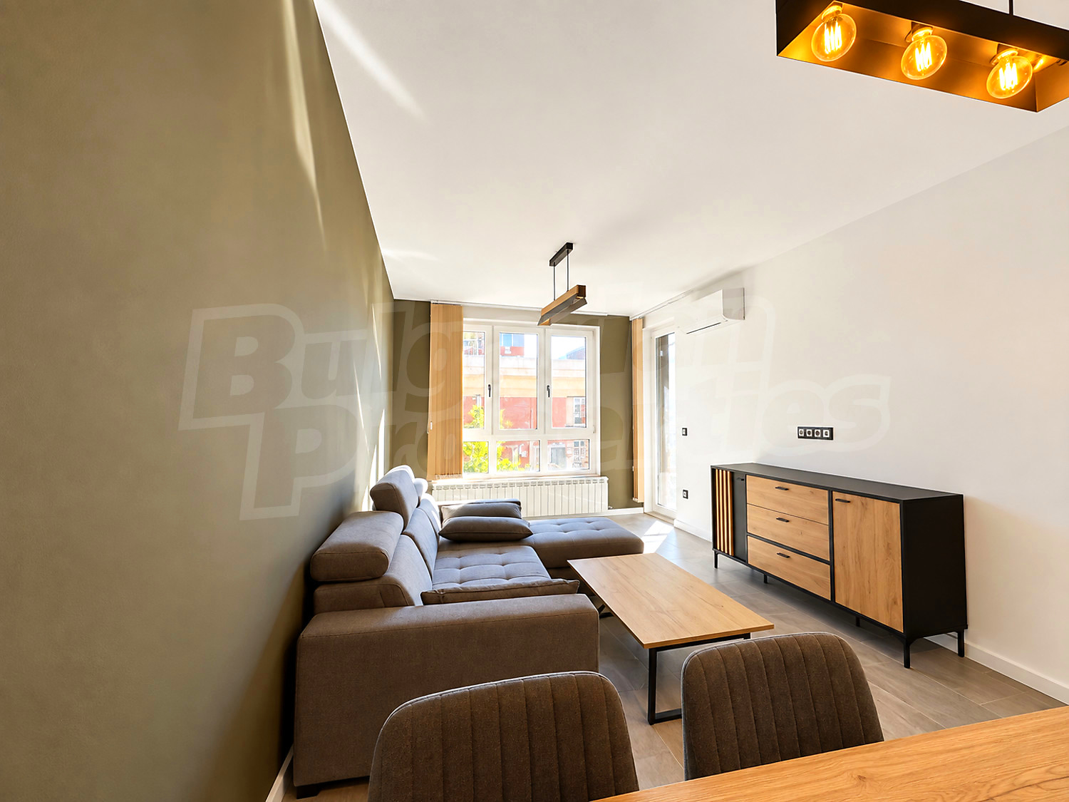 inside, living room, furnished