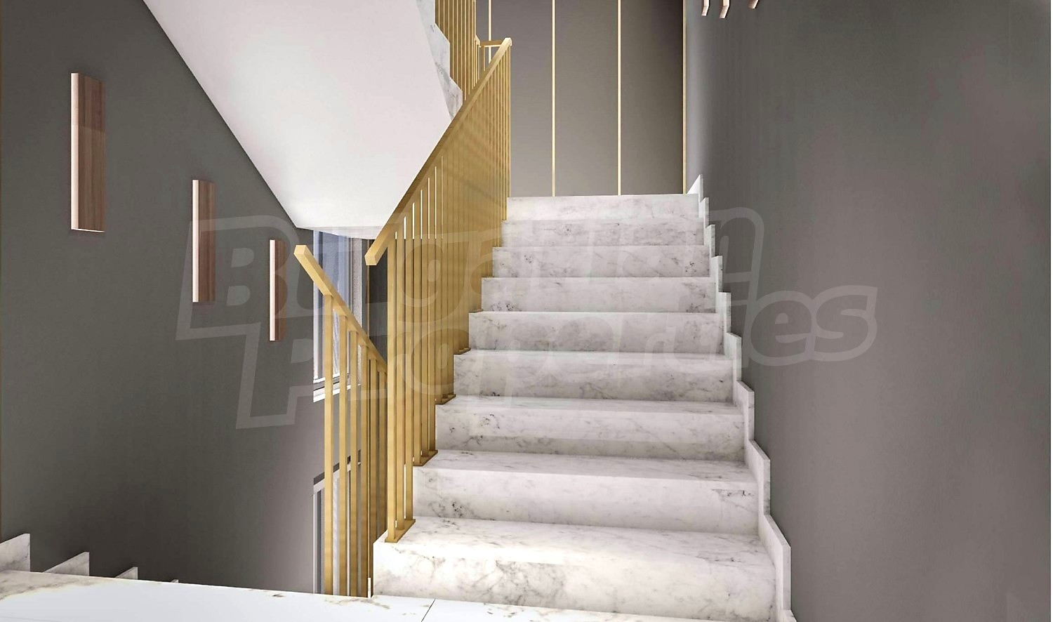 inside, stairs