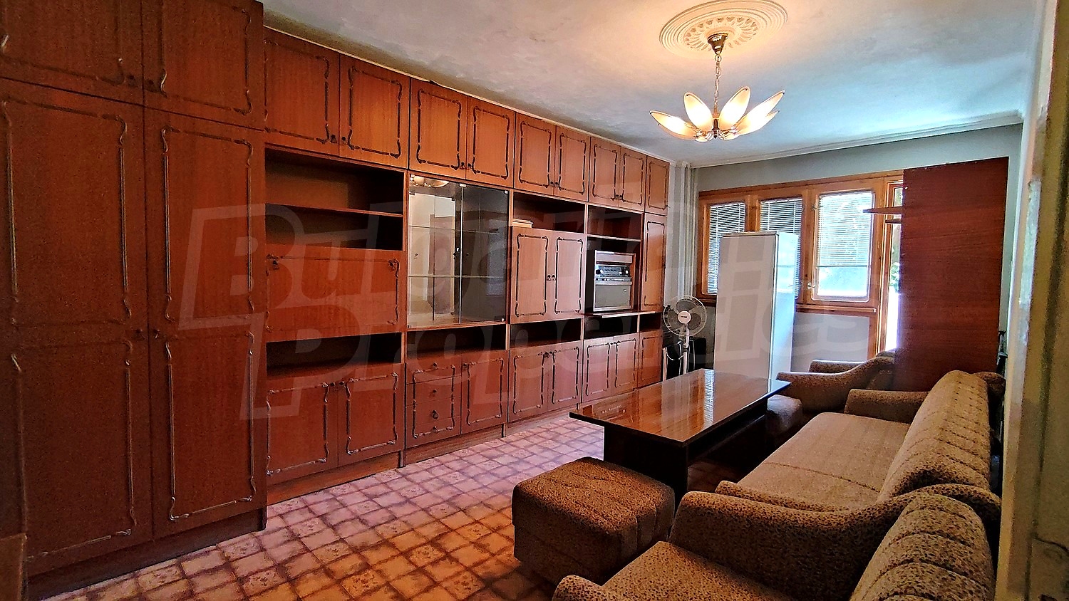 inside, living room, furnished