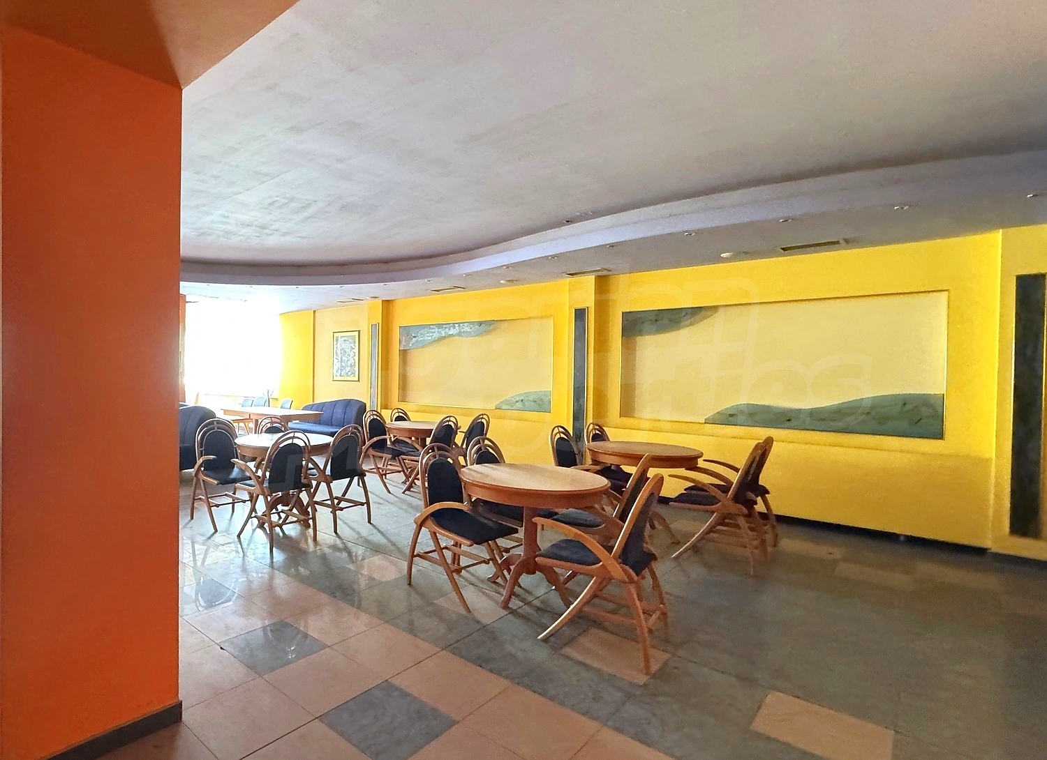 inside