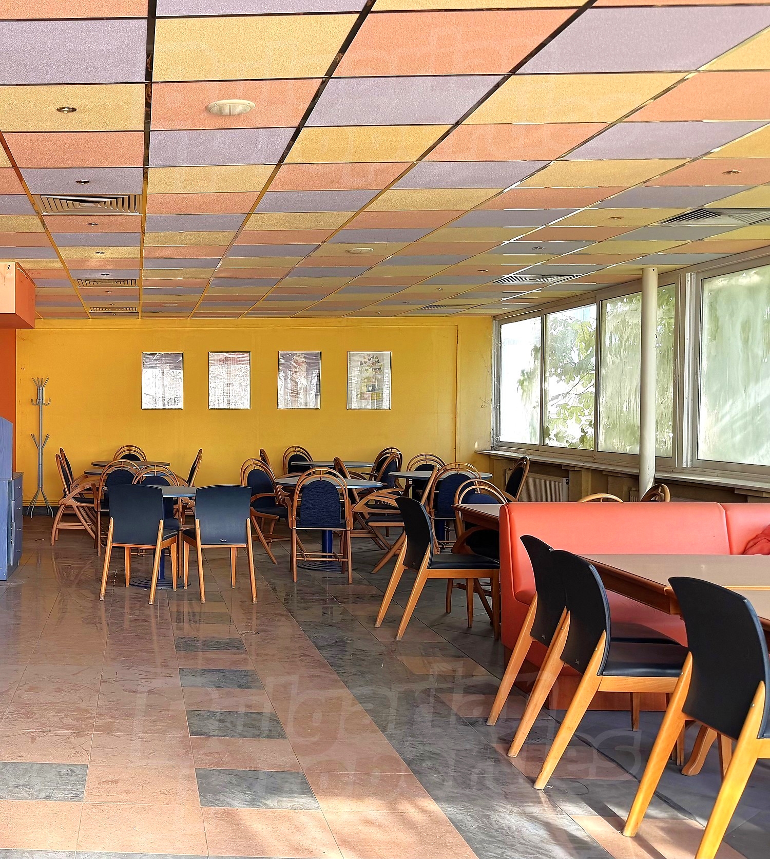 inside, furnished