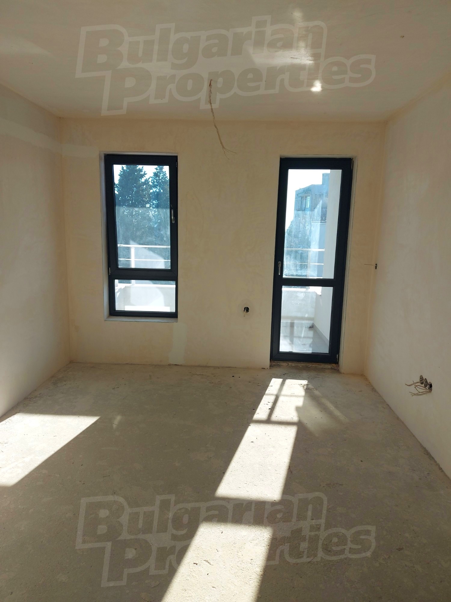 inside, unfurnished
