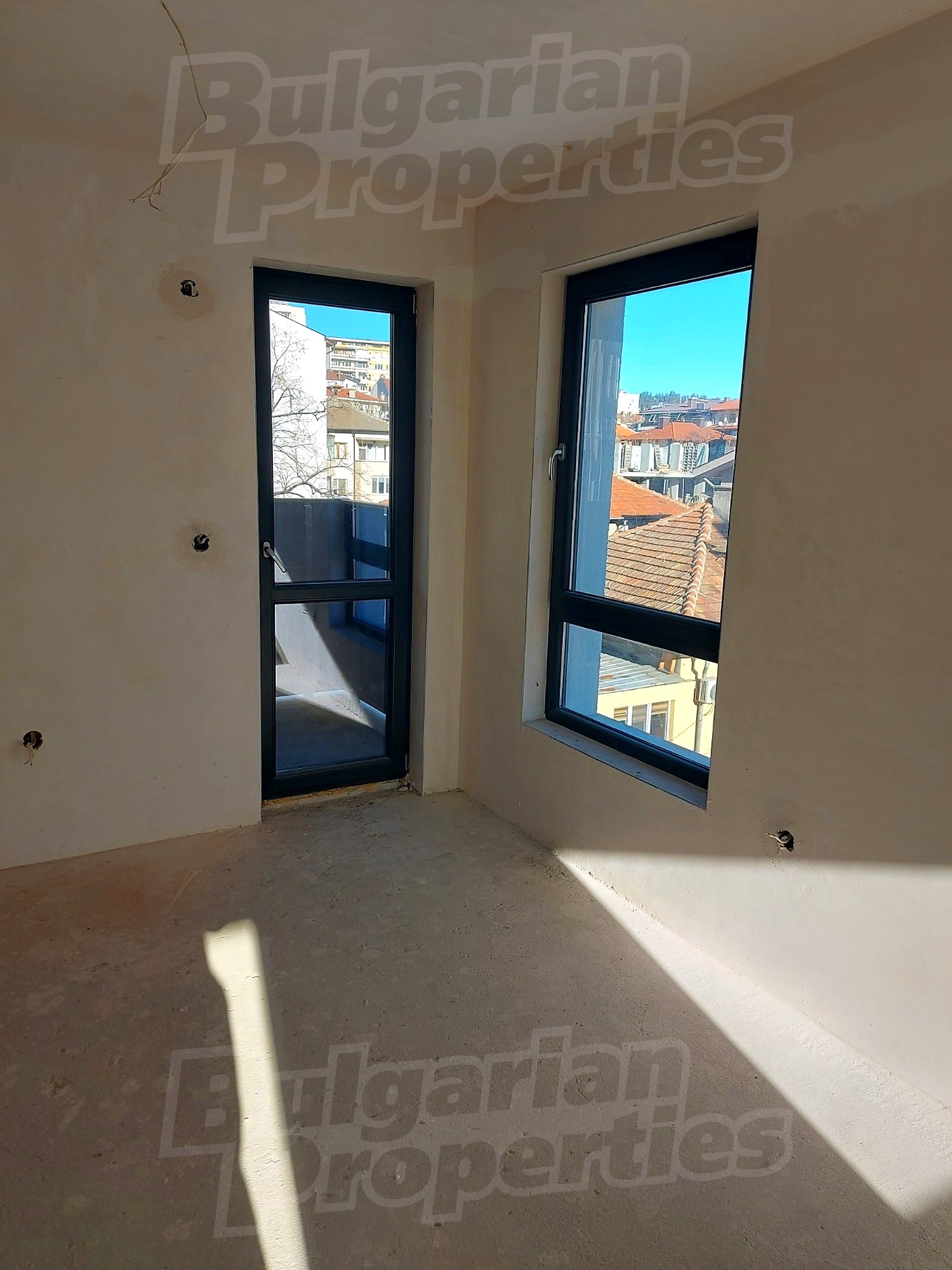 inside, view from balcony