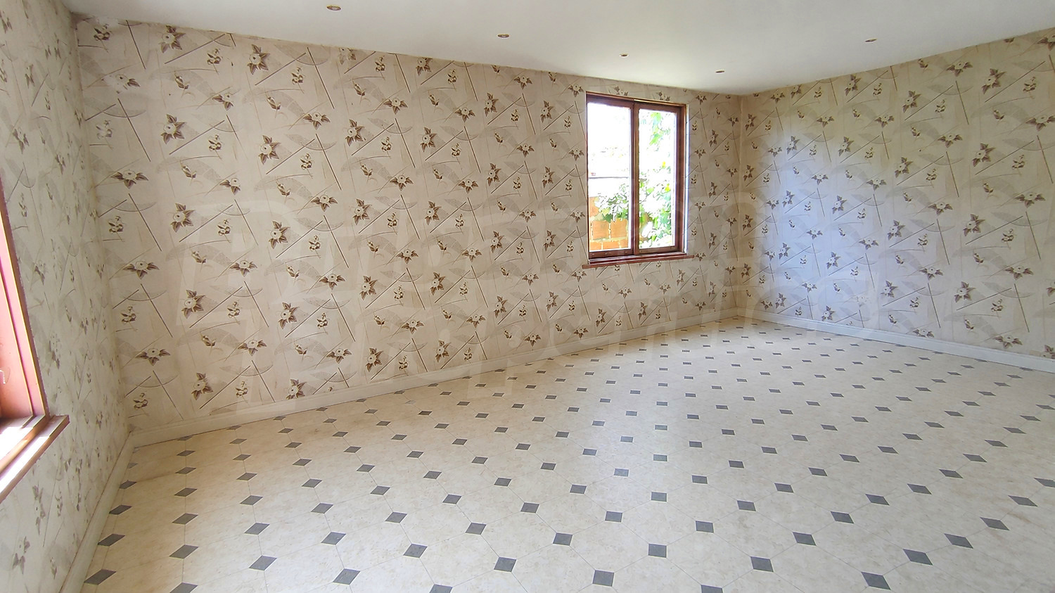 inside, unfurnished