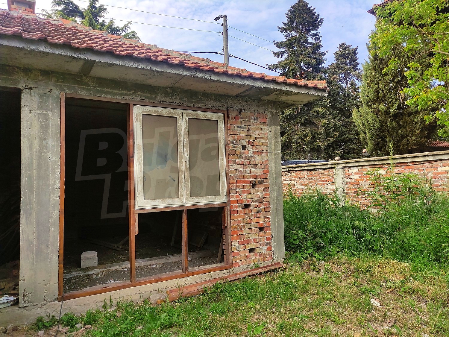 outside, facade, garden
