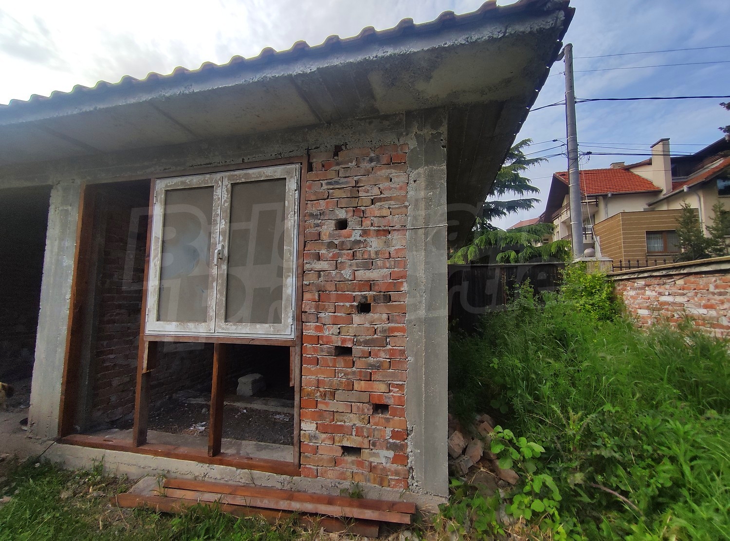 outside, facade, garden