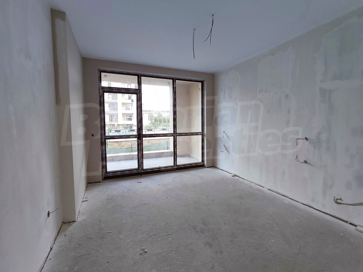 inside, view from balcony