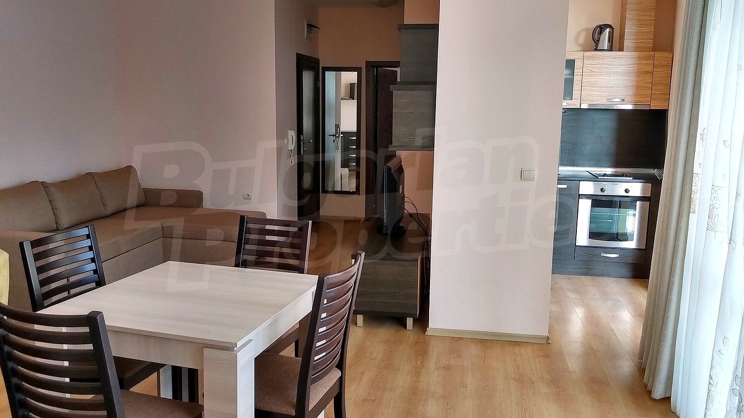 inside, kitchen, furnished