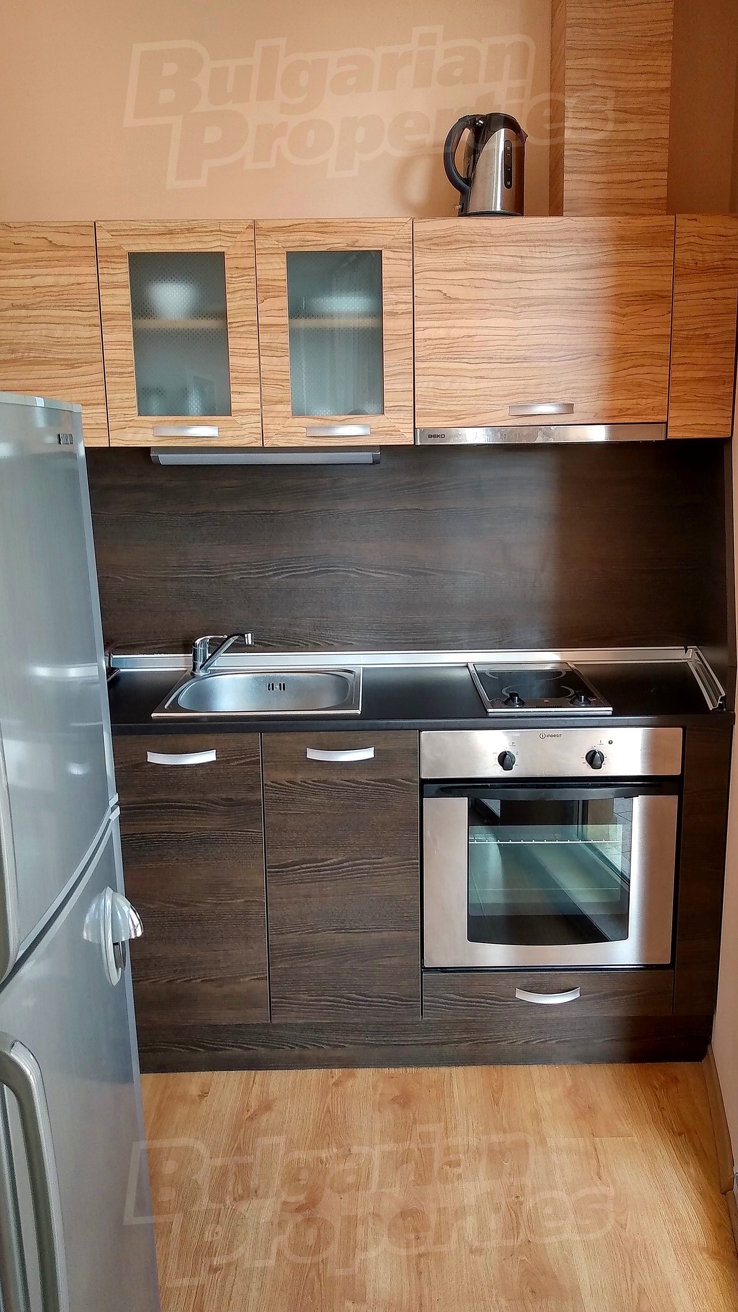 inside, kitchen, furnished