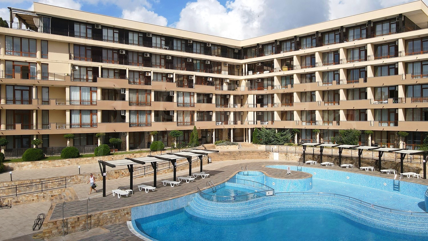 outside, pool, facade
