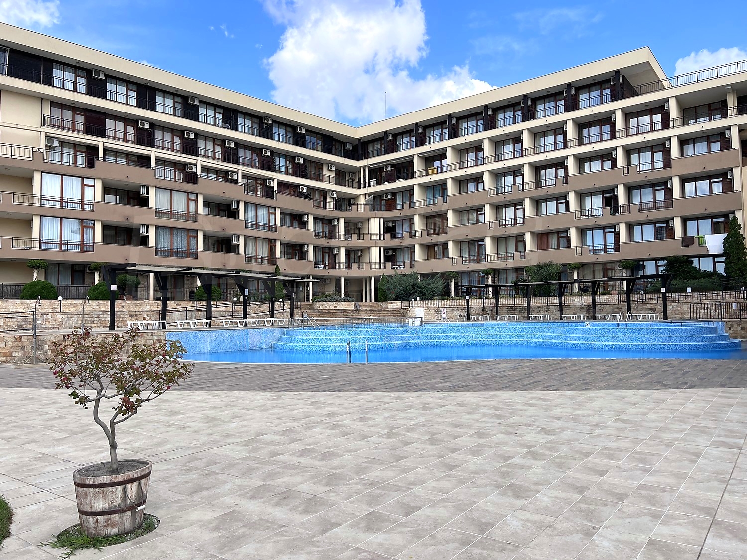outside, pool, facade