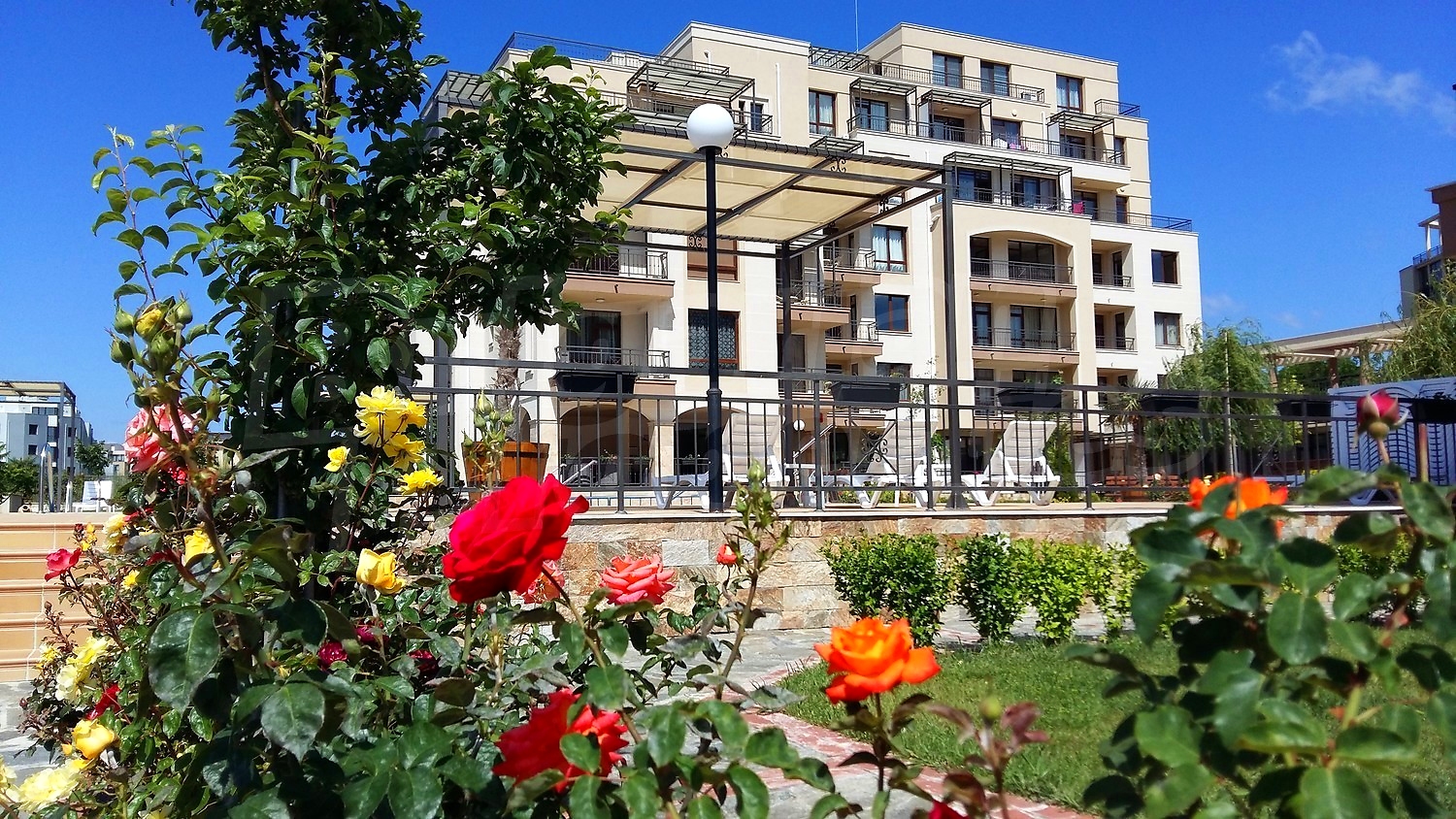 outside, garden, facade