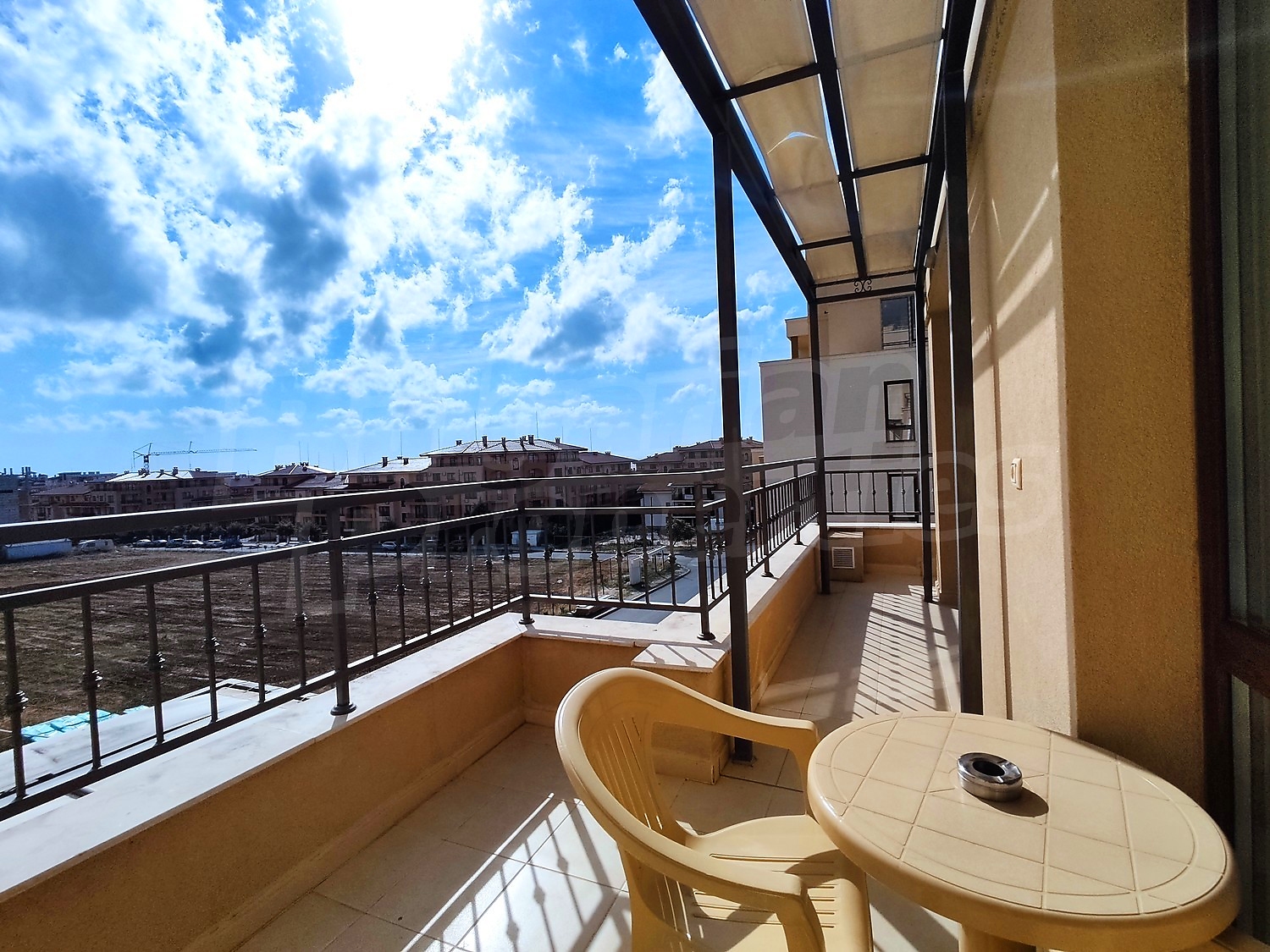balcony, outside, view from balcony