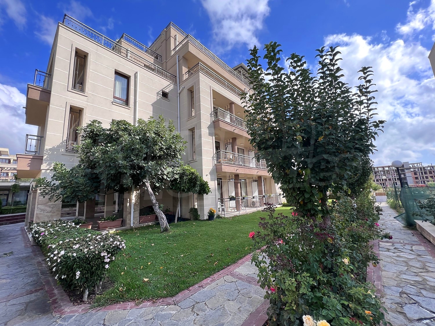 facade, garden, outside