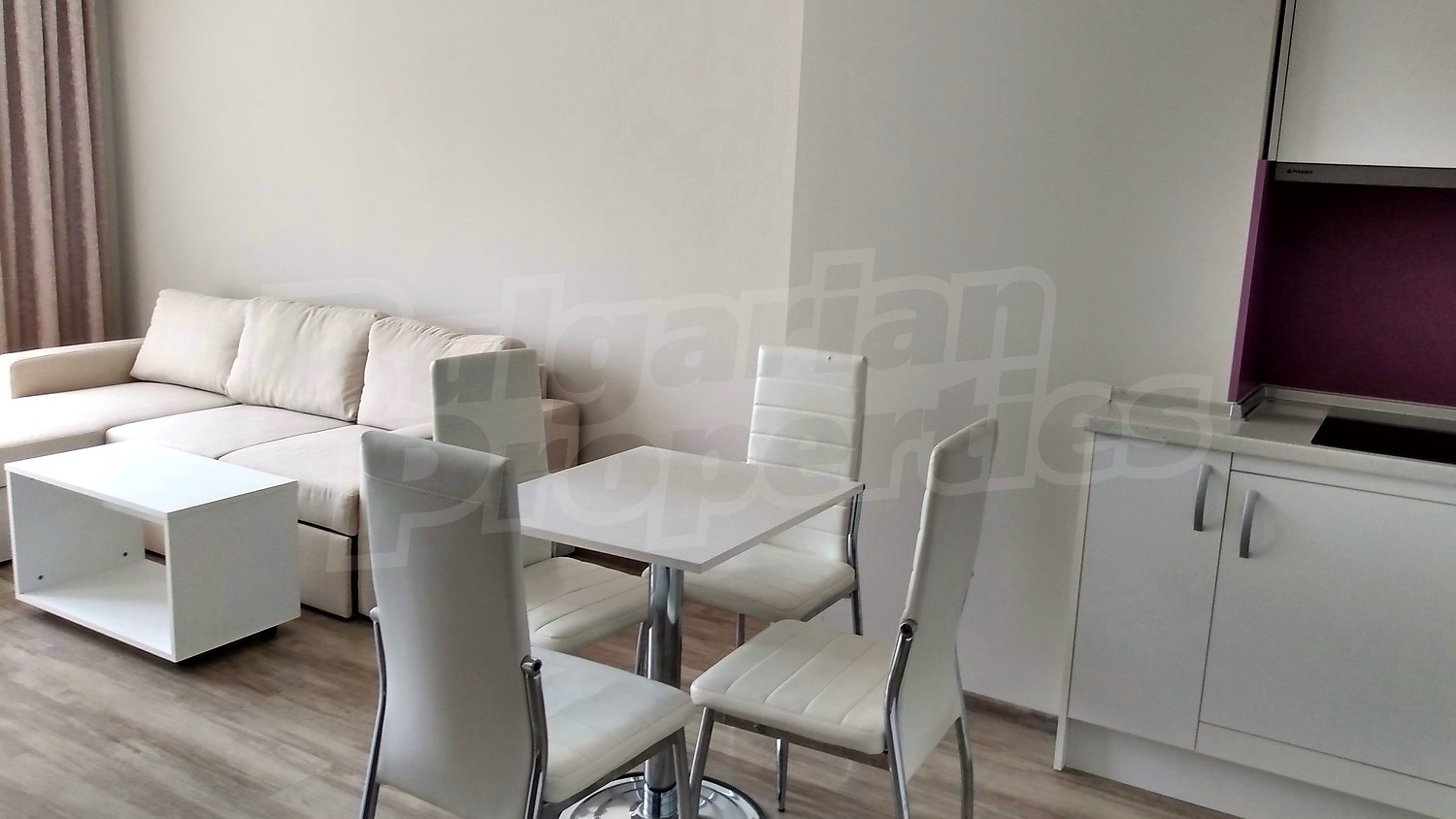 inside, living room, kitchen, furnished