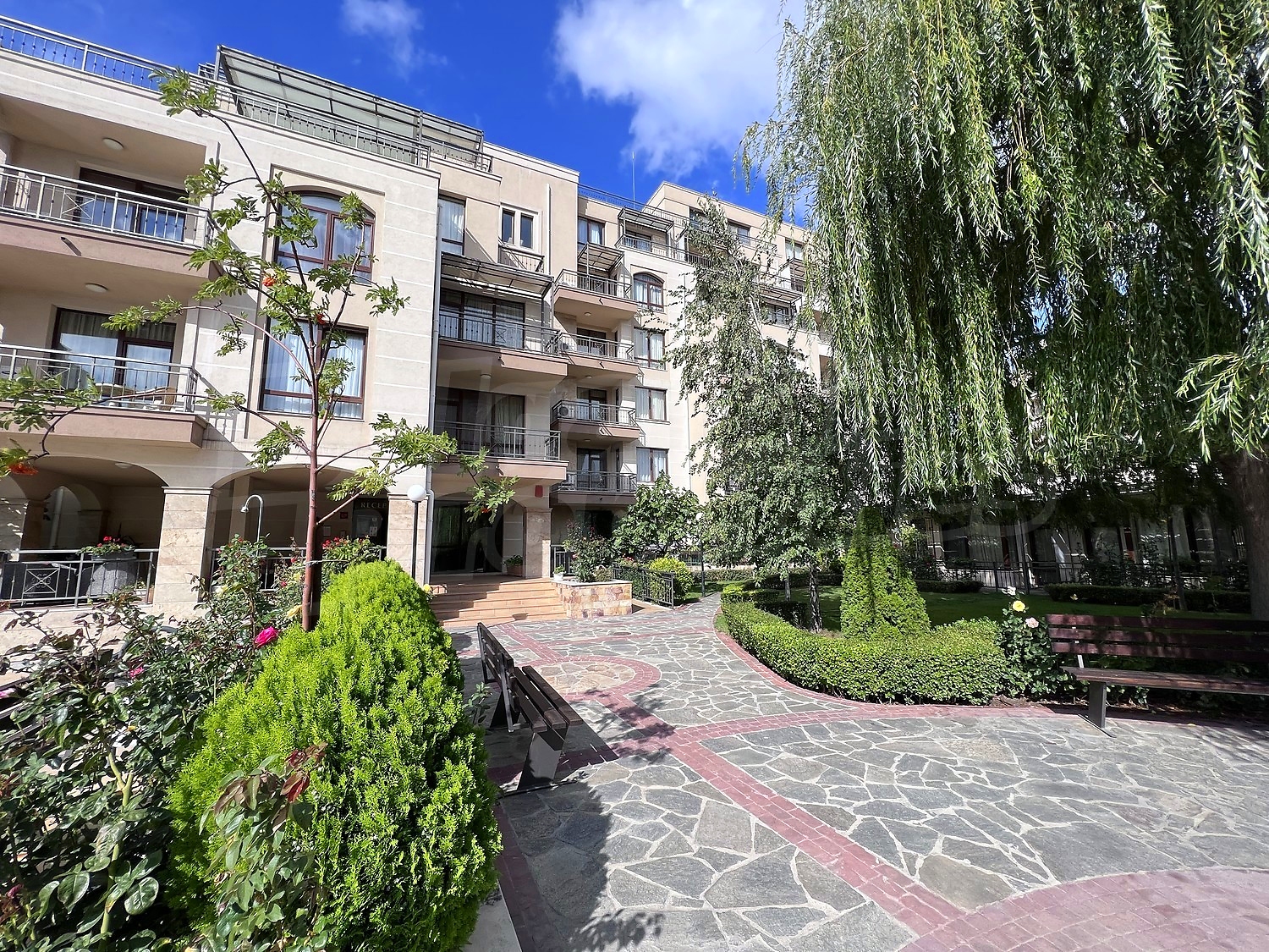outside, facade, garden