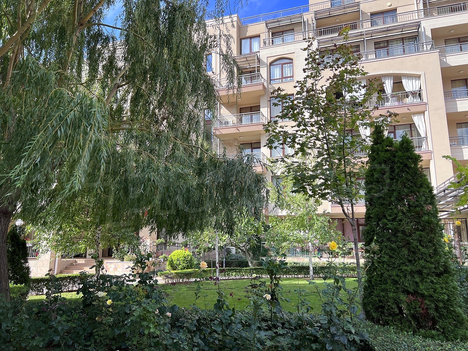 outside, facade, garden