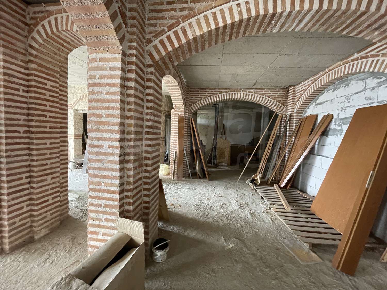 inside, unfurnished