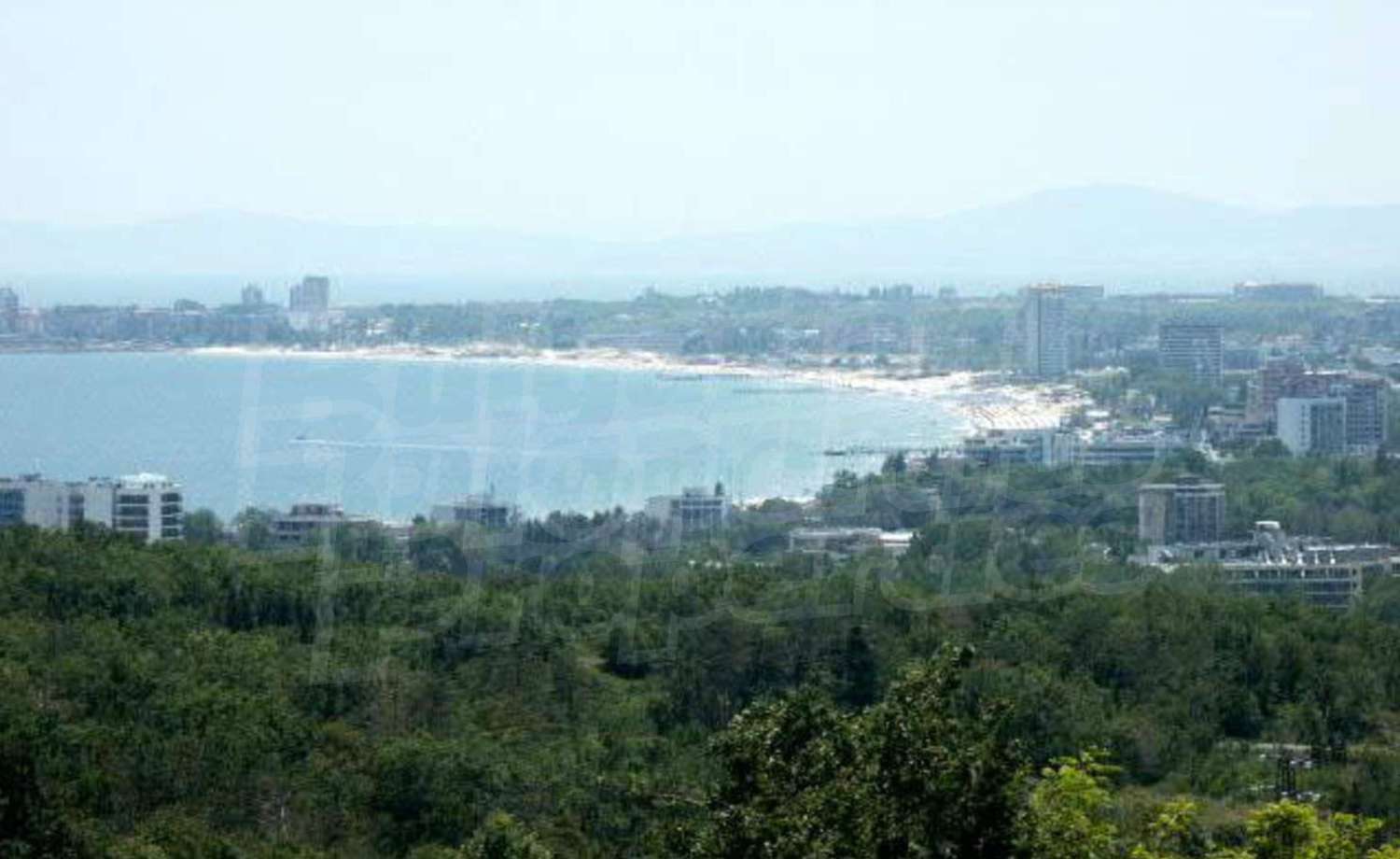 outside, sea, mountain, green area