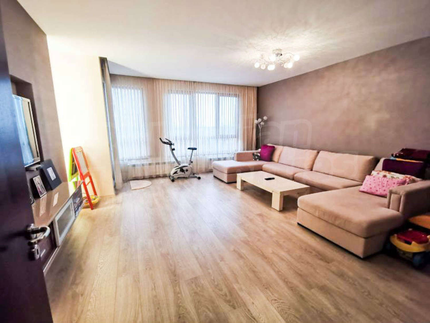 inside, living room, furnished