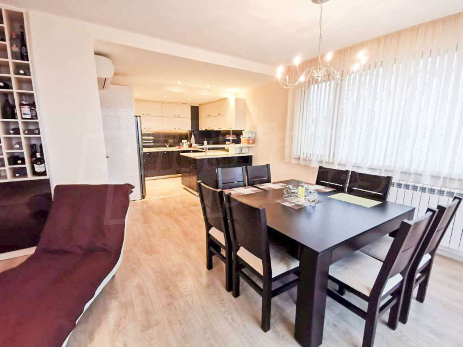 inside, kitchen, furnished