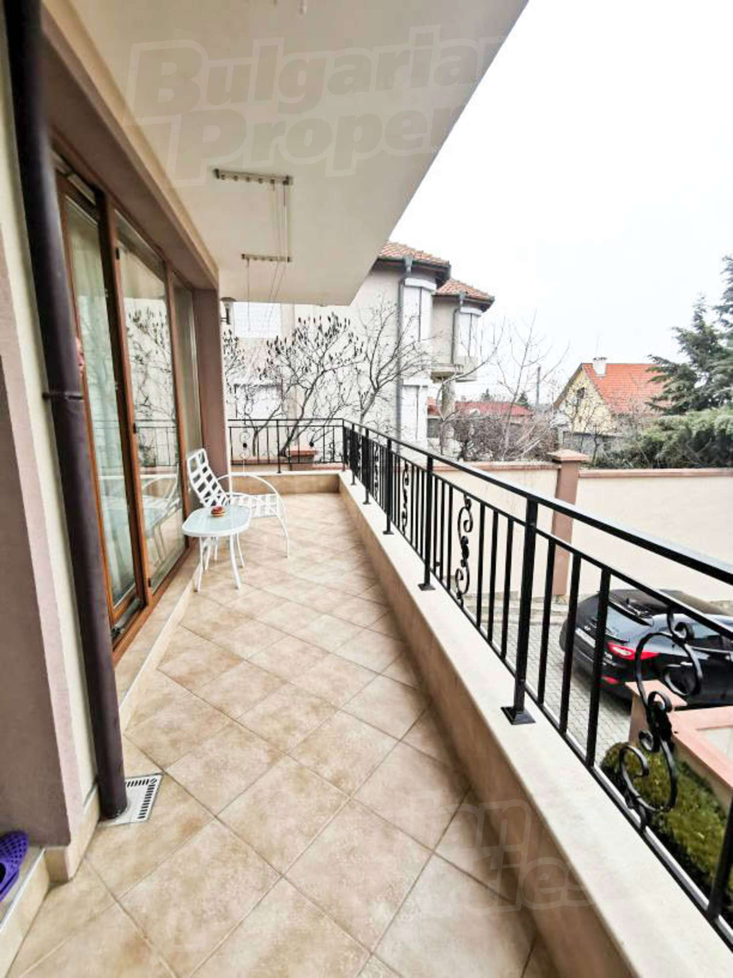 balcony, outside, view from balcony
