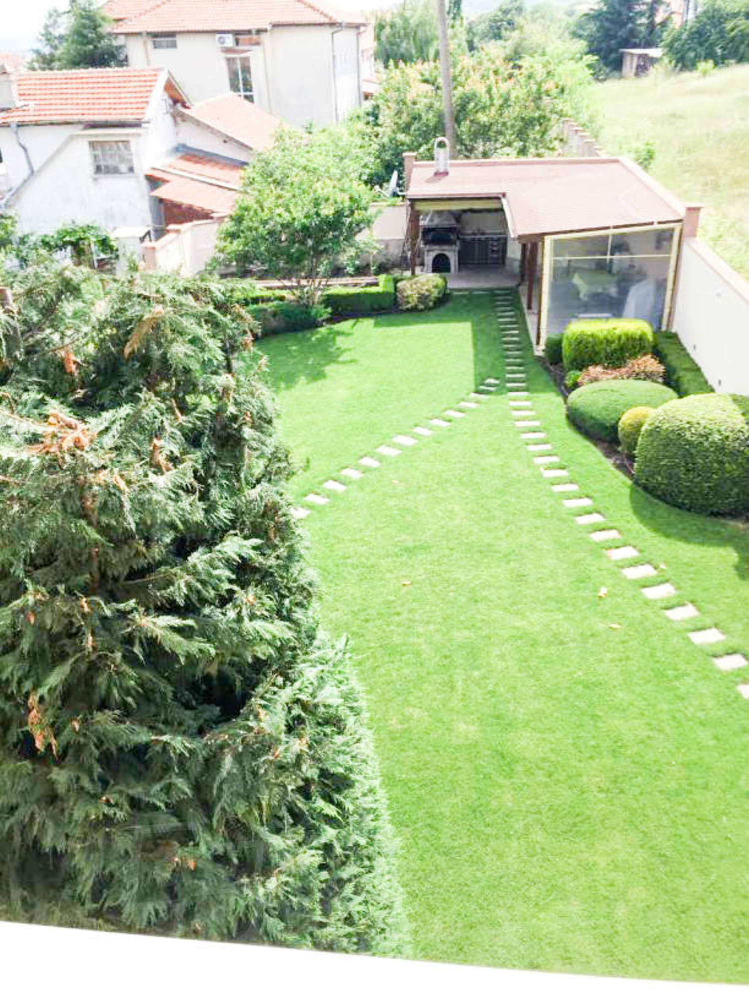 outside, garden, green area