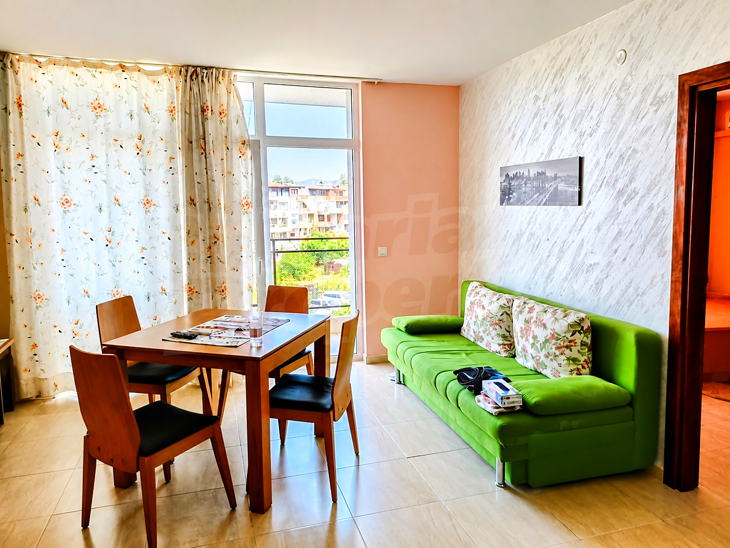 inside, living room, furnished