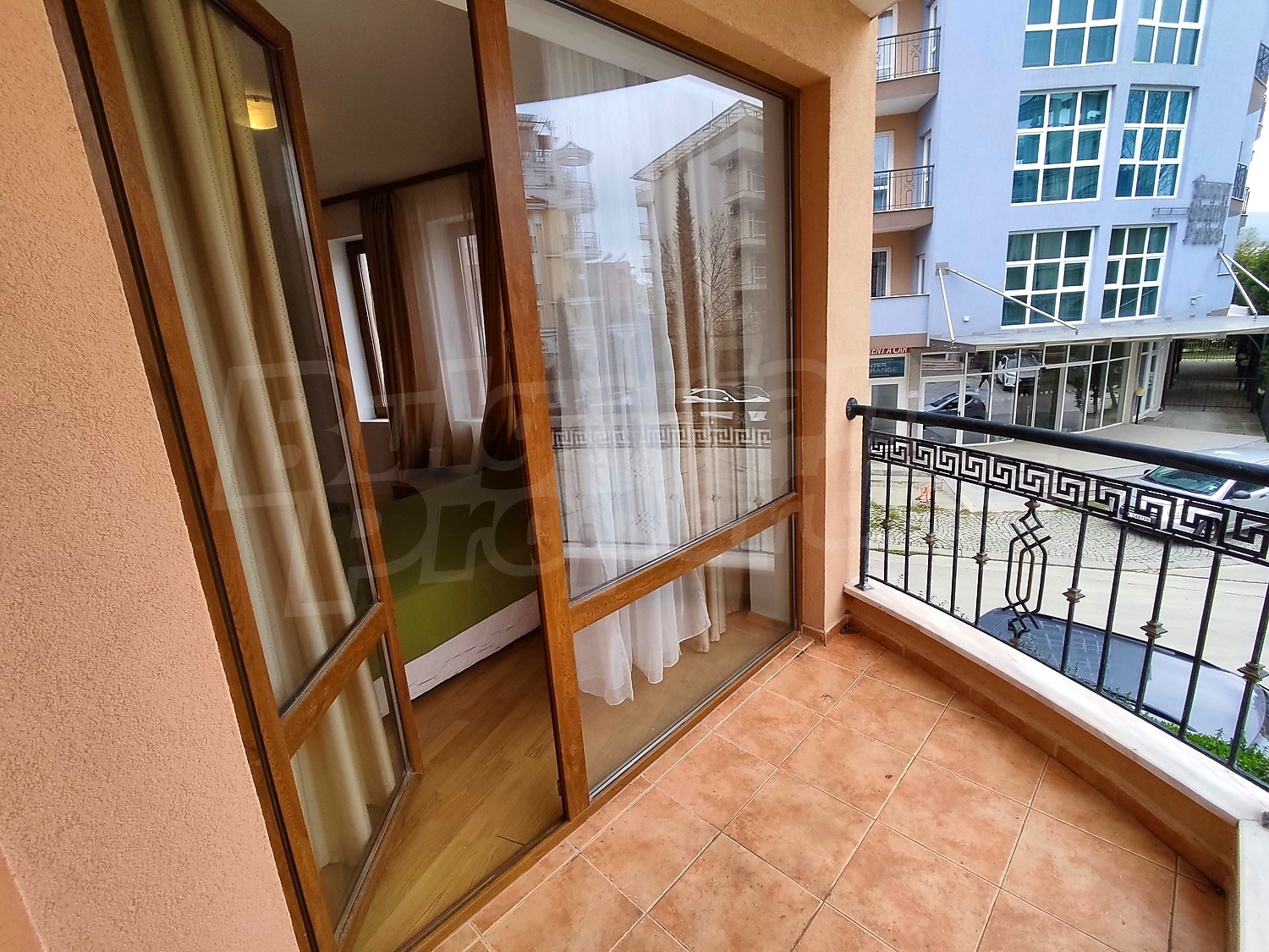 balcony, view from balcony, outside