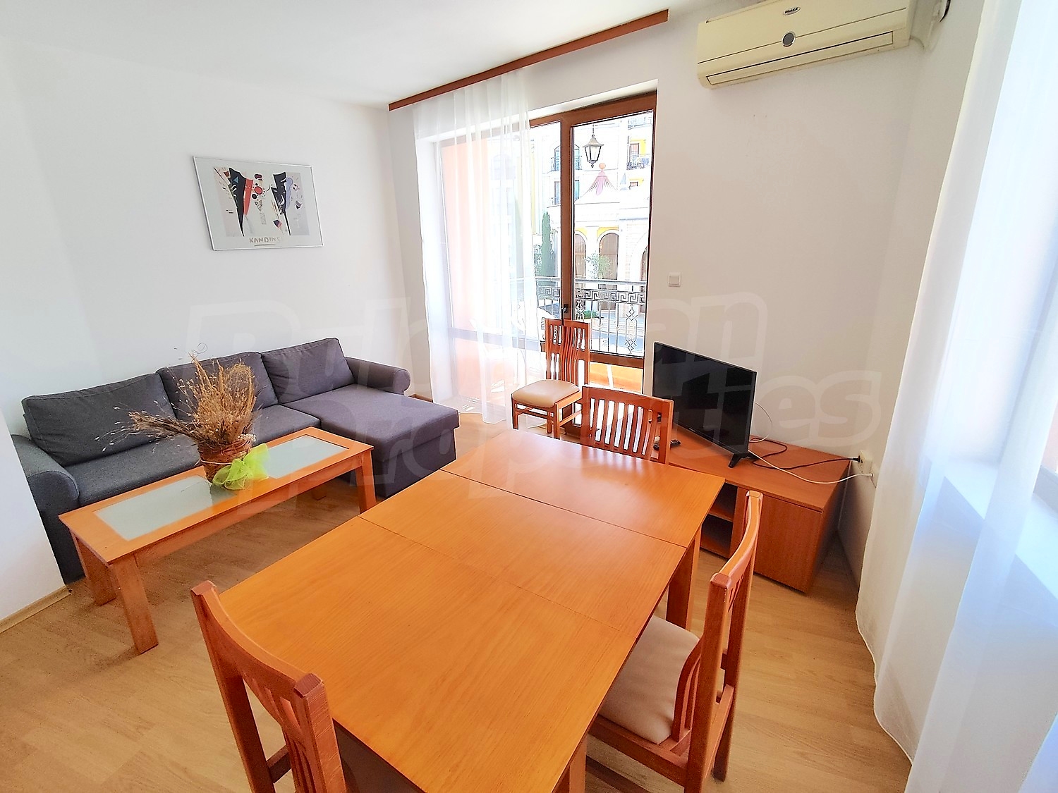 inside, living room, furnished, balcony