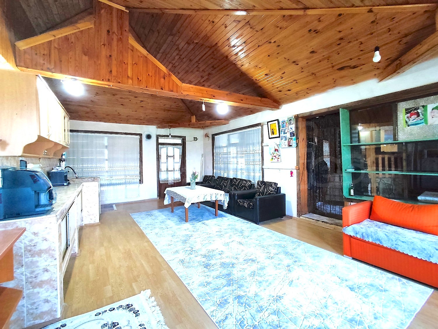 inside, living room, furnished