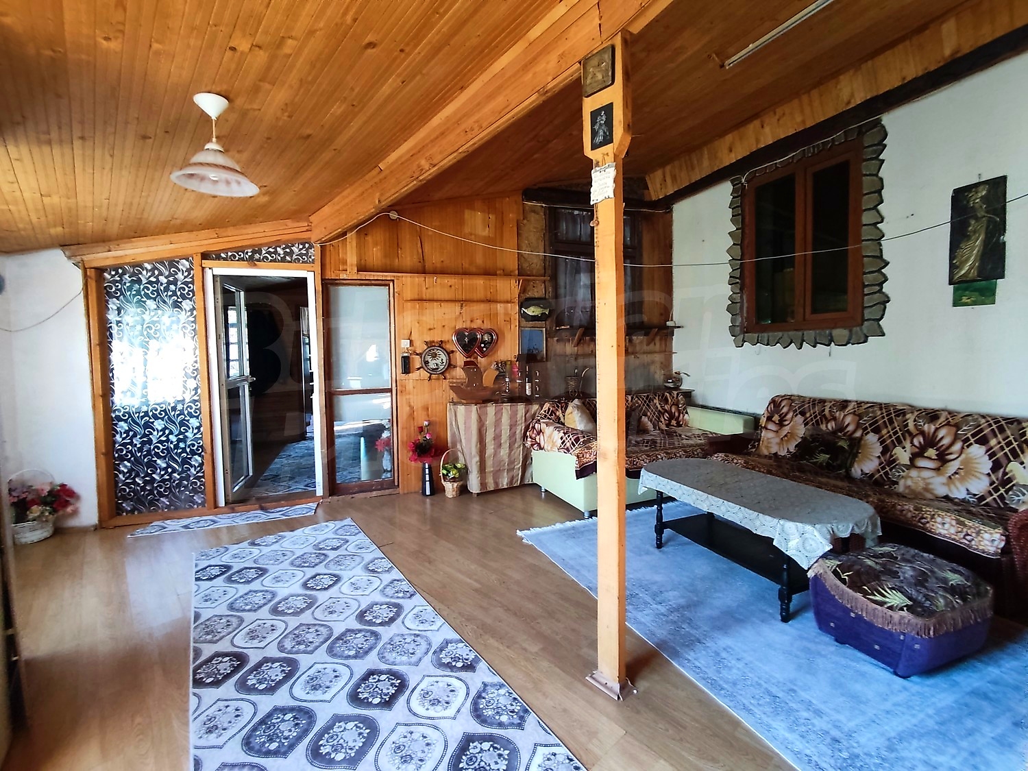 inside, living room, furnished