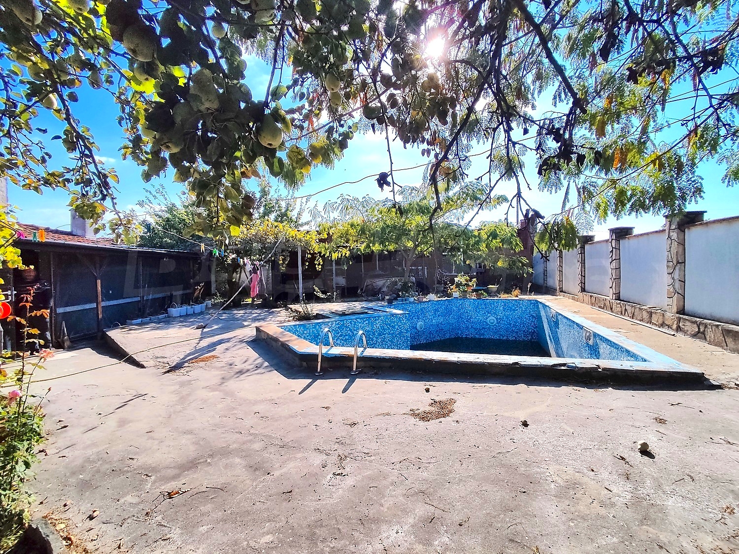 outside, pool, garden