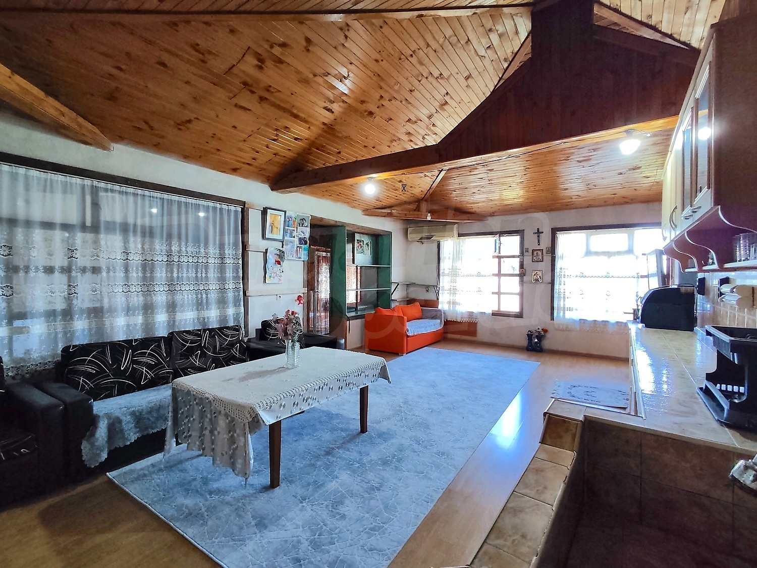 inside, living room, furnished