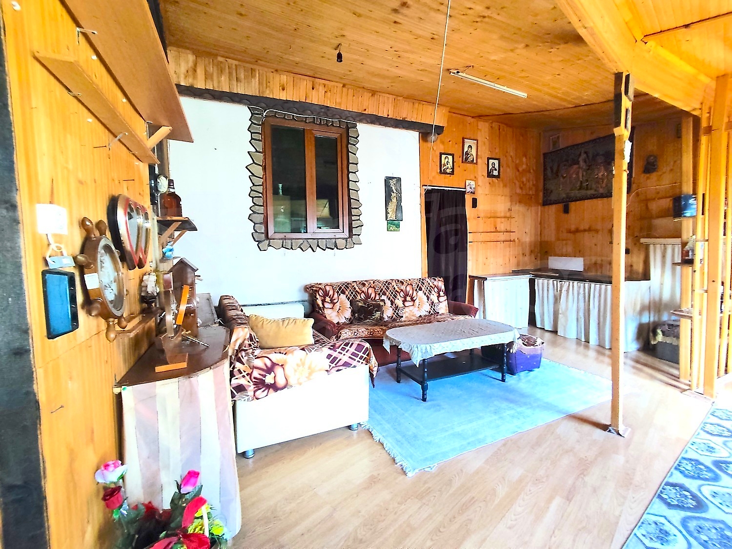 inside, living room, furnished