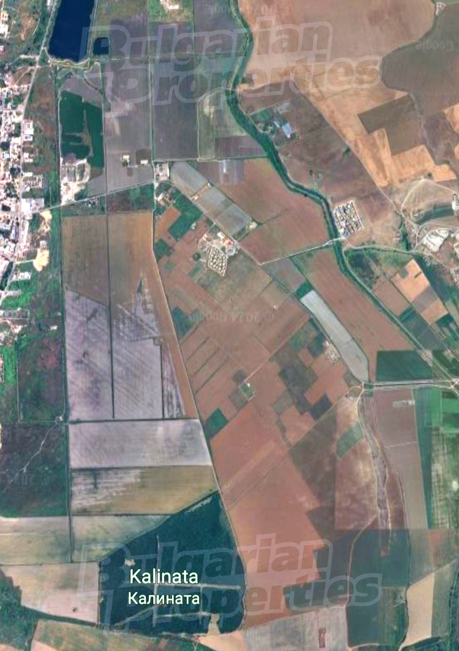 green area, document
