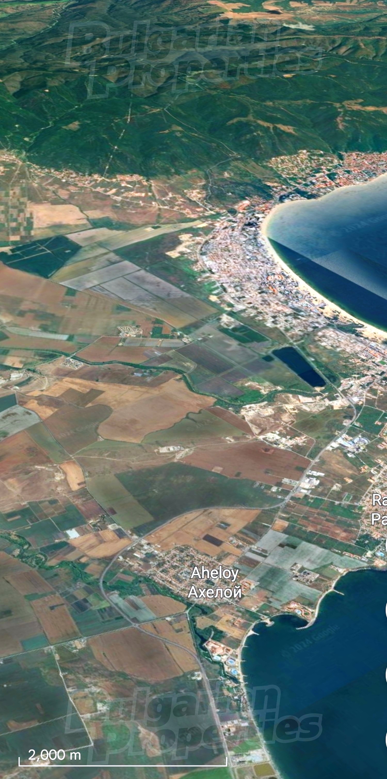 sea, green area, outside