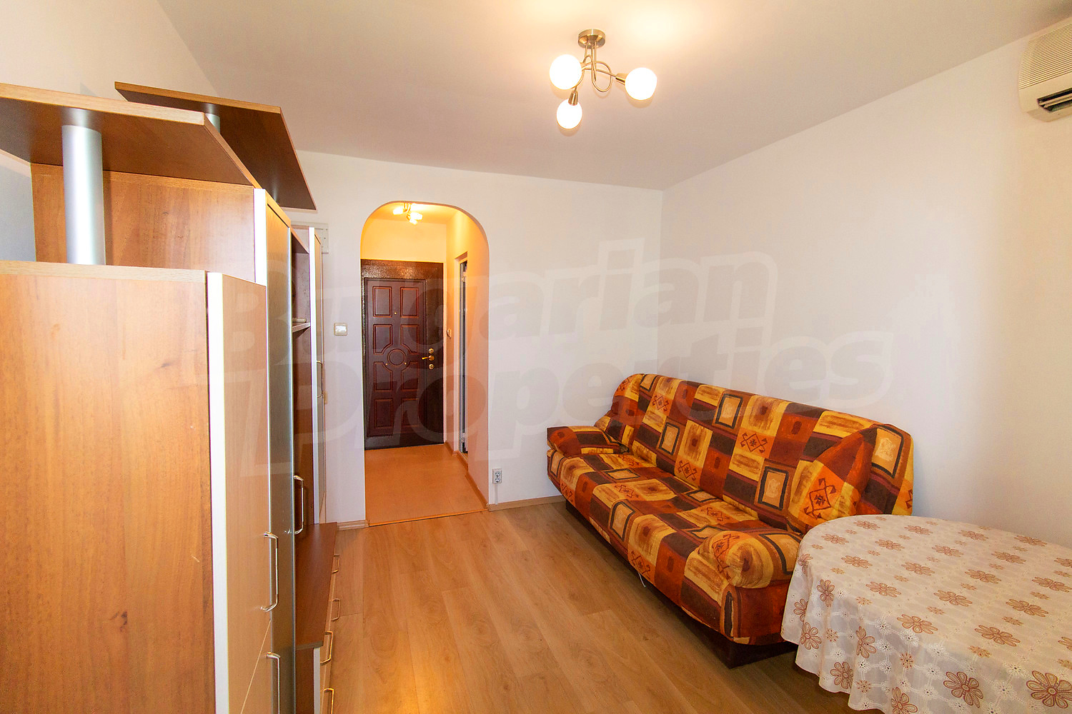 inside, living room, furnished