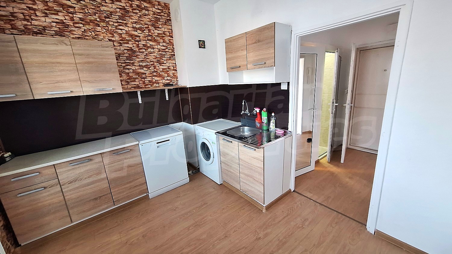 inside, kitchen, furnished