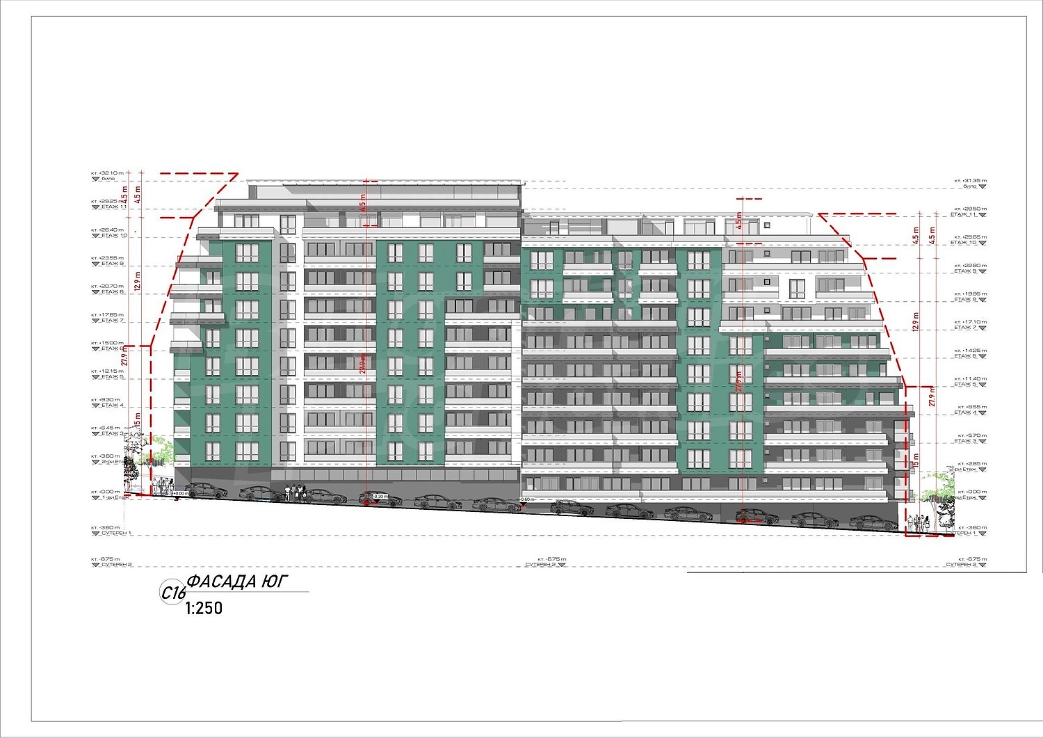 facade, document