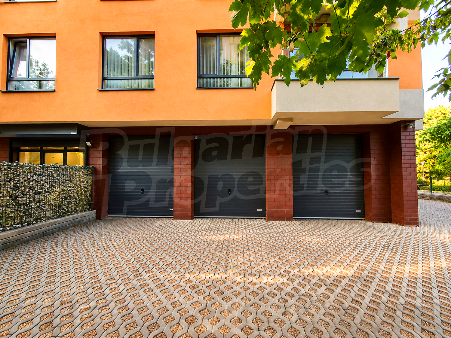 facade, parking, outside