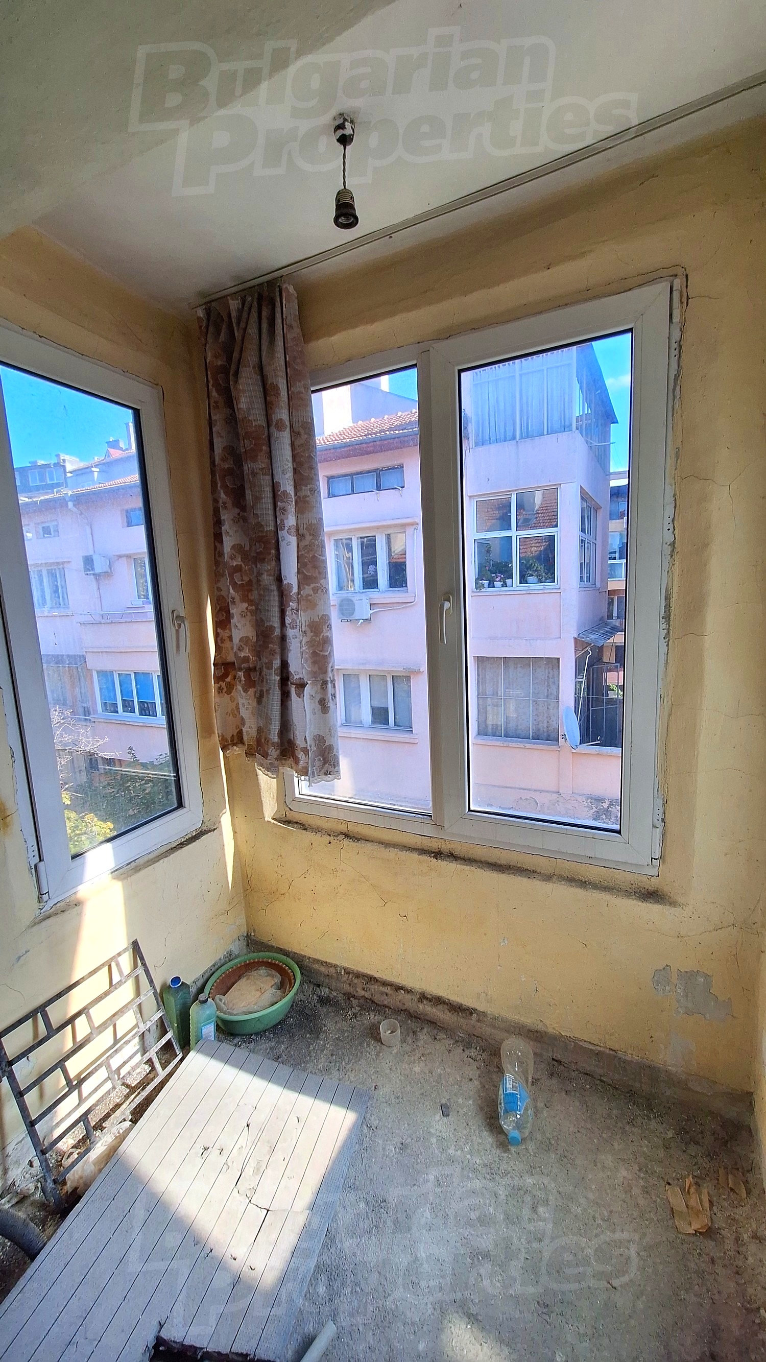 inside, view from balcony