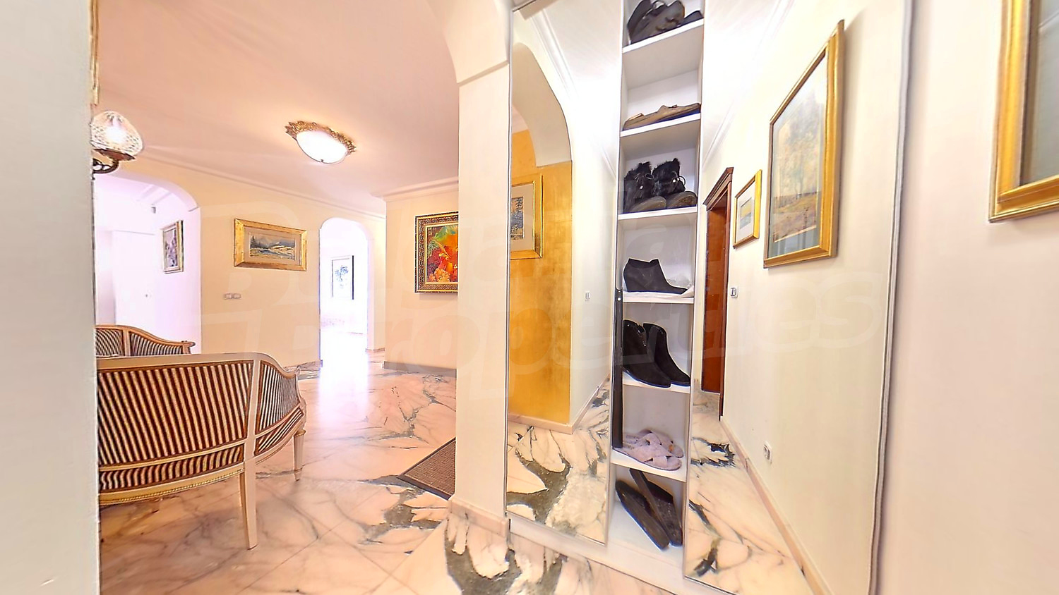 inside, hallway, furnished