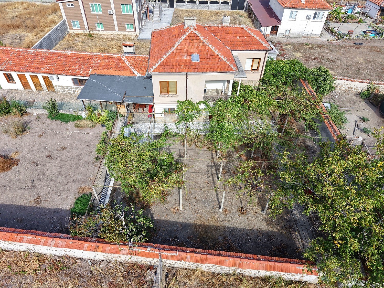 outside, garden, facade